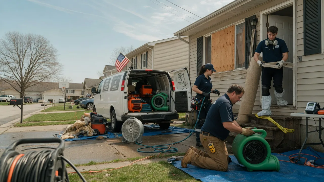 Water Damage Restoration in Packwaukee, WI near me